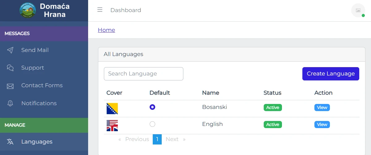 Admin Panel Screenshot 2